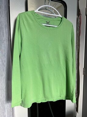 Faded Glory Neon Green Crewneck Tee